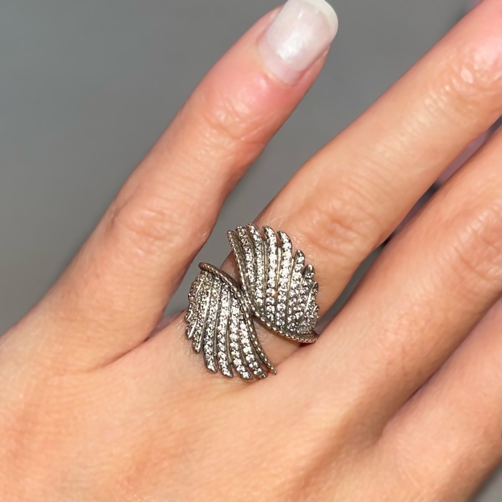 PANDORA MAJESTIC FEATHERS RING